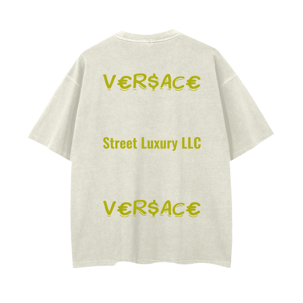 Vintage Wash Drop Shoulder T-Shirt - 250 GSM