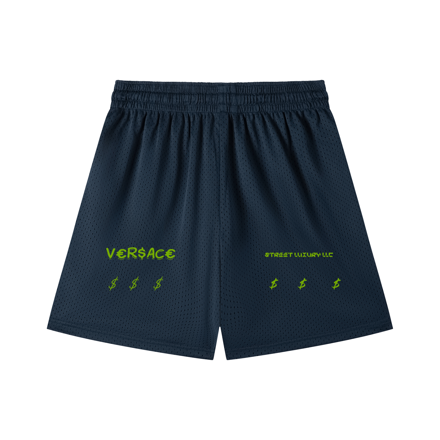 Mesh Drawstring Shorts
