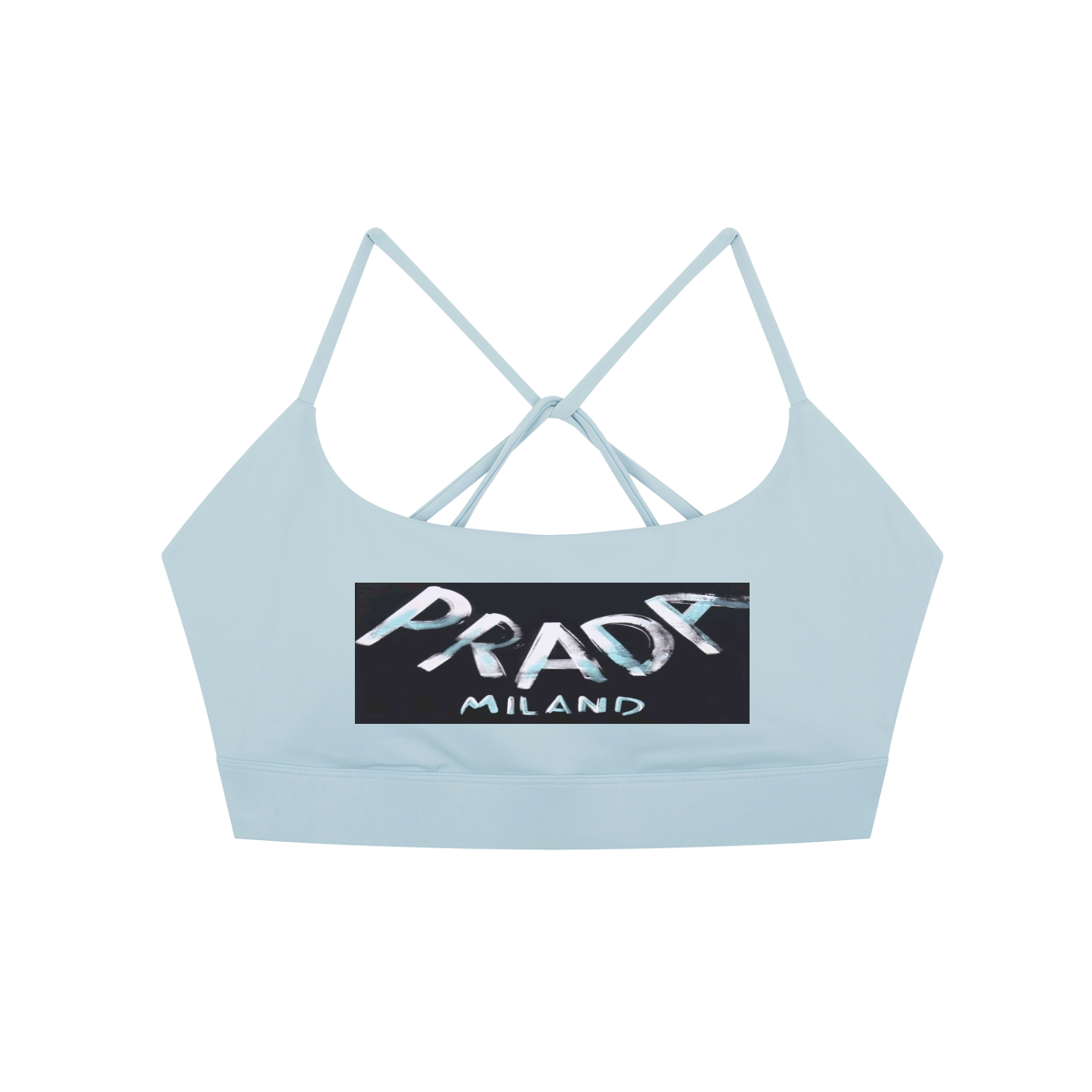 Strappy Criss Cross Yoga Sports Bra