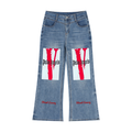 Women’s Vintage Wash Wide Leg Jeans