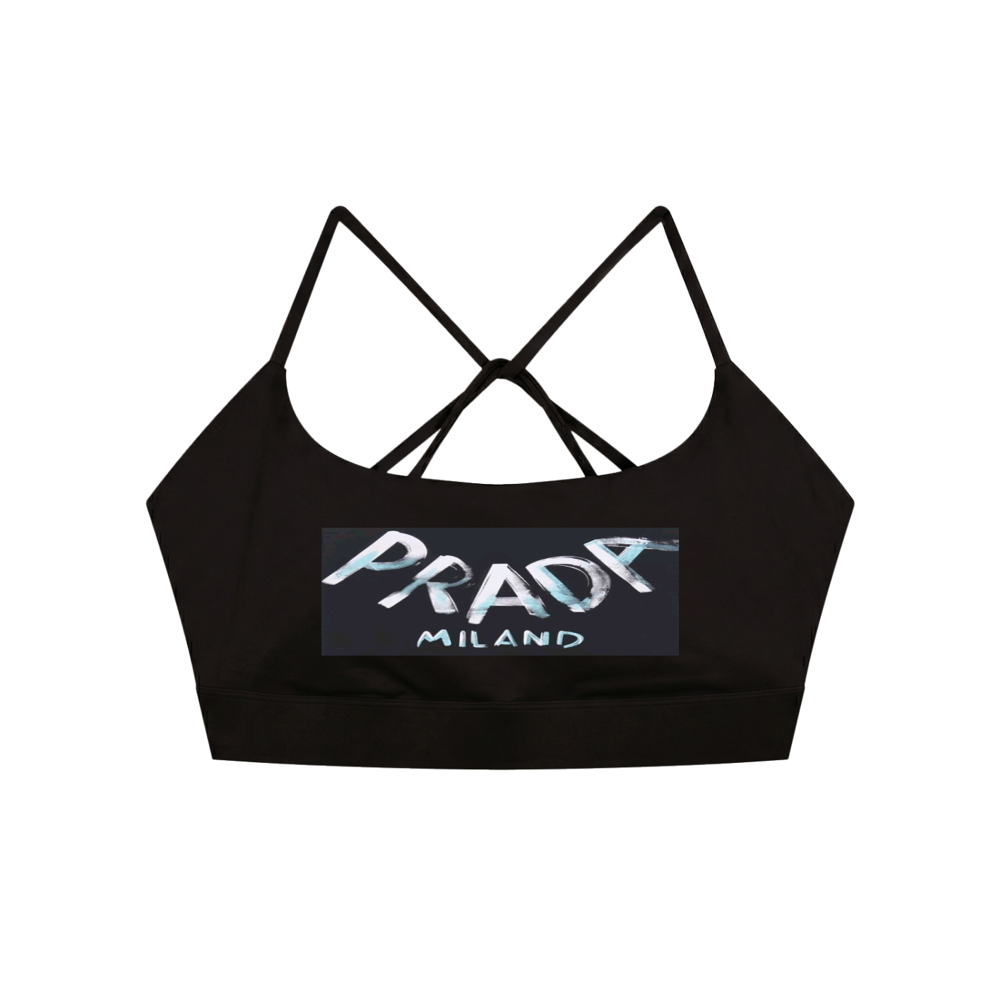 Strappy Criss Cross Yoga Sports Bra