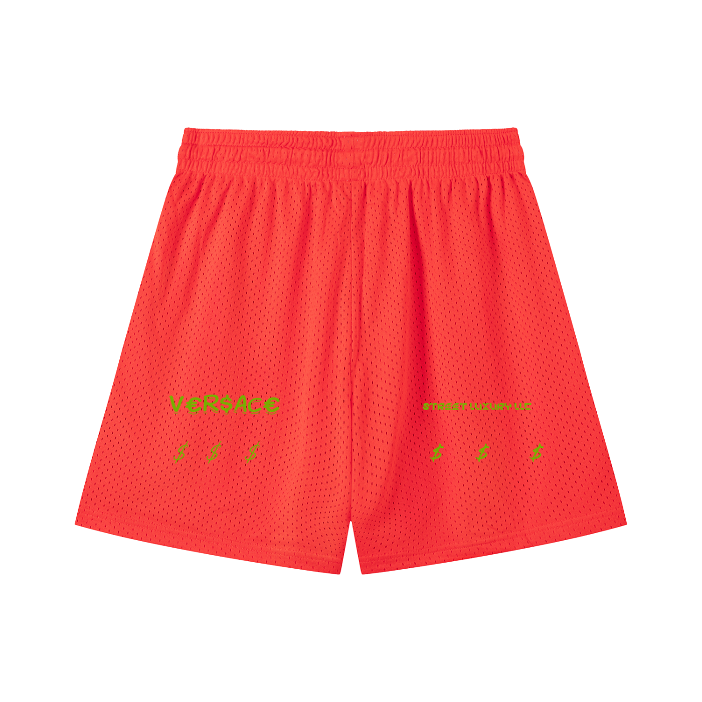 Mesh Drawstring Shorts