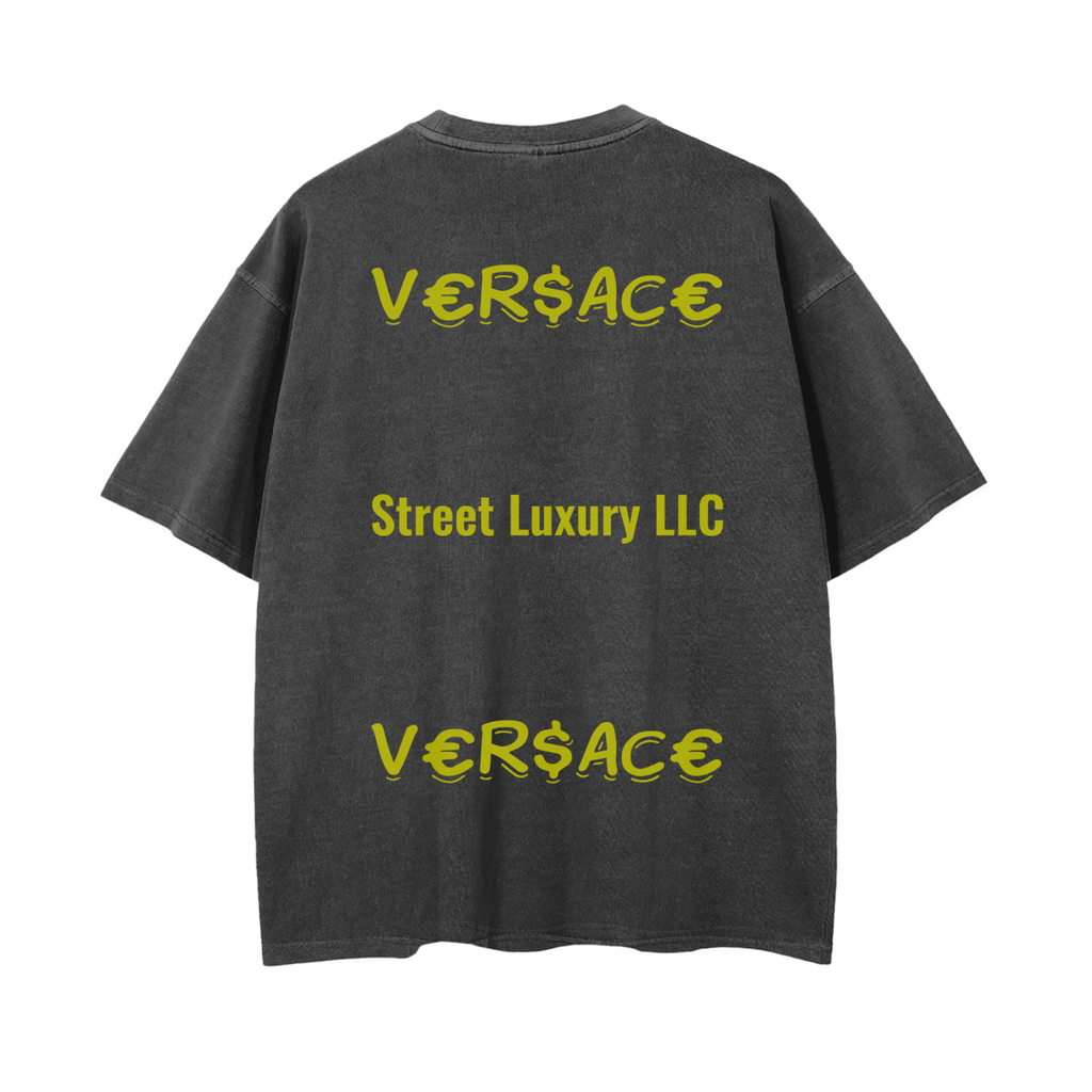 Vintage Wash Drop Shoulder T-Shirt - 250 GSM