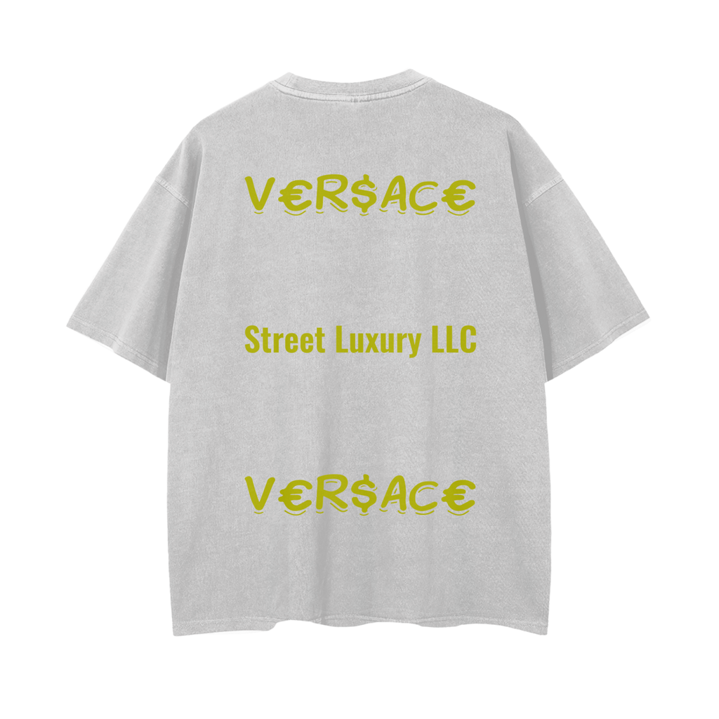 Vintage Wash Drop Shoulder T-Shirt - 250 GSM